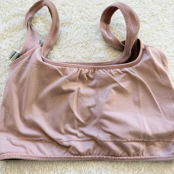 Forever 21 Ribbed Mauve Crop Top - Picture 5 of 6